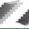 Mexen Kioto-XF douchemuuropstelling met frame 70 x 202 cm, grafiet 10 mm, geborsteld nikkel - 800-070-104-97-40-X
