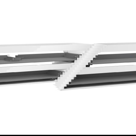 Mexen Box-A corps de meuble sous-vasque 160 cm, 2 tiroirs, blanc brillant - 91AX0-1600-470-2-00