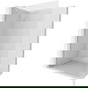 Mexen Kioto-X L Douchewand Walk-in 70 x 200 cm, transparant 10 mm, chroom - 800-070-107-01-00-X
