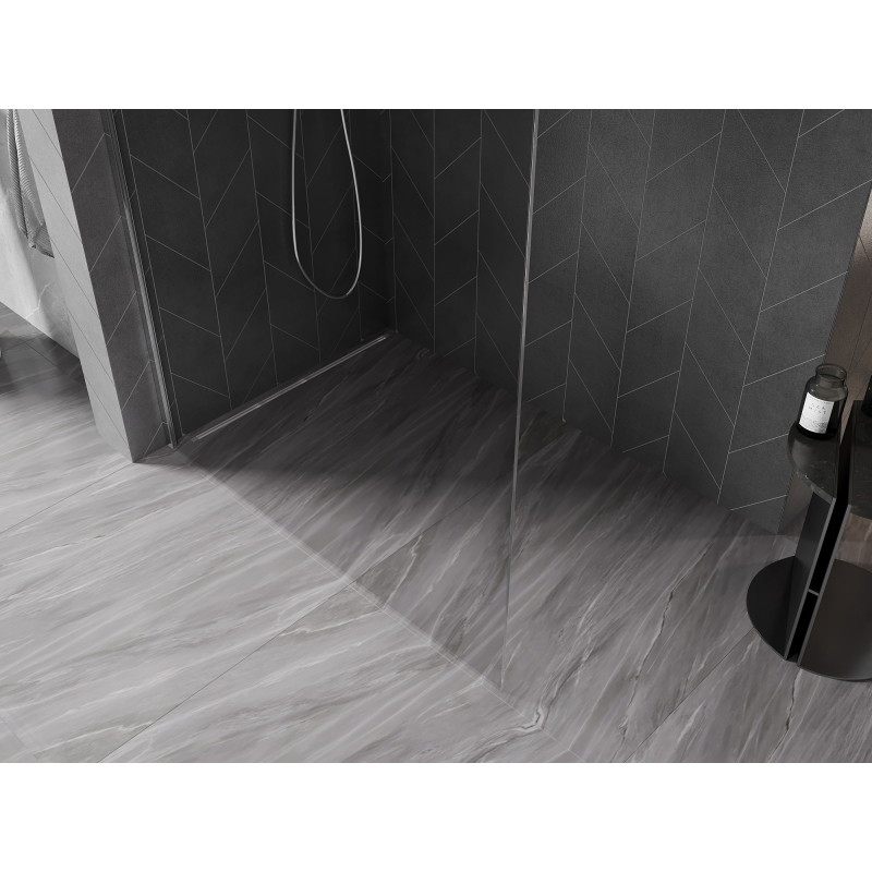 Mexen Kioto-X L dušisein Walk-in 120 x 200 cm, läbipaistev 10 mm, kroom - 800-120-107-01-00-X