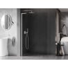 Mexen Kioto-X L Walk-in Shower Screen 90 x 200 cm, transparent 10 mm, white - 800-090-107-20-00-X