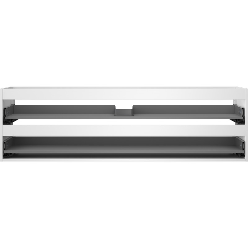 Mexen Box-A korpus szafki podumywalkowej 160 cm, 2 szuflady, biały mat - 91AX0-1600-470-2-01