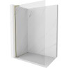 Mexen Kioto-X L dušinurk Walk-in 80 x 200 cm, läbipaistev 10 mm, kuldne - 800-080-107-50-00-X