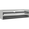 Mexen Box-A korpus szafki podumywalkowej 160 cm, 2 szuflady, szary mat - 91AX0-1600-470-2-62