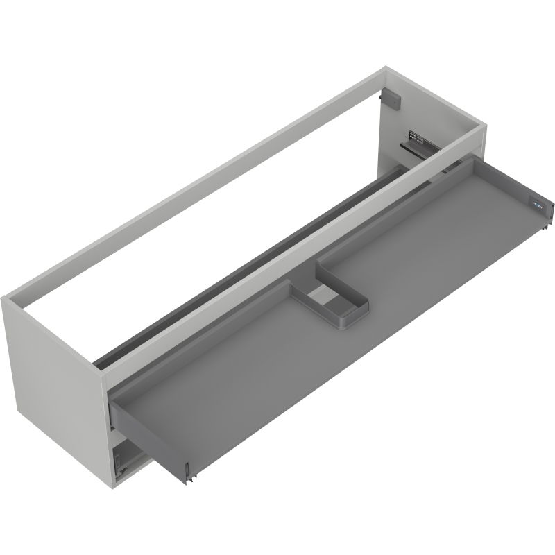 Mexen Box-A kastlichaam voor wastafelonderbouw 160 cm, 2 lades, grijs mat - 91AX0-1600-470-2-62