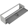 Mexen Box-A cabinet body for washbasin 160 cm, 2 drawers, grey matte - 91AX0-1600-470-2-62