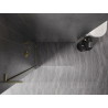 Mexen Kioto-X L dušisein Walk-in 70 x 200 cm, läbipaistev 10 mm, kuldne harjatud - 800-070-107-55-00-X