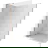 Mexen Kioto-X L Douchewand Walk-in 80 x 200 cm, transparant 10 mm, geborsteld koper - 800-080-107-65-00-X