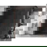 Mexen Kioto-X L Douchewand Walk-in 80 x 200 cm, transparant 10 mm, geborsteld koper - 800-080-107-65-00-X