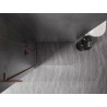Mexen Kioto-X L dušisein Walk-in 90 x 200 cm, läbipaistev 10 mm, harjatud vask - 800-090-107-65-00-X