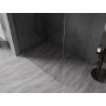 Mexen Kioto-X L dušinurk Walk-in 100 x 200 cm, läbipaistev 10 mm, gun gray harjatud - 800-100-107-66-00-X