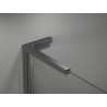Mexen Kioto-X L dušisein Walk-in 100 x 200 cm, läbipaistev 10 mm, gun metal - 800-100-107-95-00-X