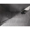 Mexen Kioto-X L Dušisein Walk-in 70 x 200 cm, läbipaistev 10 mm, harjatud nikkel - 800-070-107-97-00-X