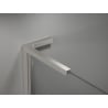 Mexen Kioto-X L paroi de douche Walk-in 80 x 200 cm, transparent 10 mm, nickel brossé - 800-080-107-97-00-X