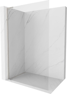 Mexen Kioto-X L tuš pregrada Walk-in 100 x 200 cm, prozirna 10 mm, brušeni nikal - 800-100-107-97-00-X
