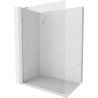 Mexen Kioto-X L dušisein Walk-in 110 x 200 cm, läbipaistev 10 mm, harjatud nikkel - 800-110-107-97-00-X