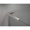 Mexen Kioto-X L dušisein Walk-in 110 x 200 cm, läbipaistev 10 mm, harjatud nikkel - 800-110-107-97-00-X