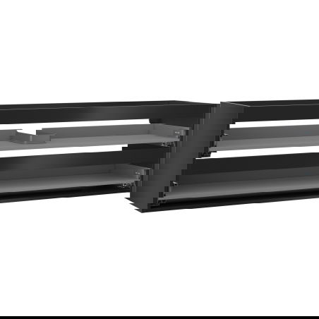 Mexen Box-A cuerpo de mueble bajo lavabo de 160 cm, 2 cajones, negro mate - 91AX0-1600-470-2-71