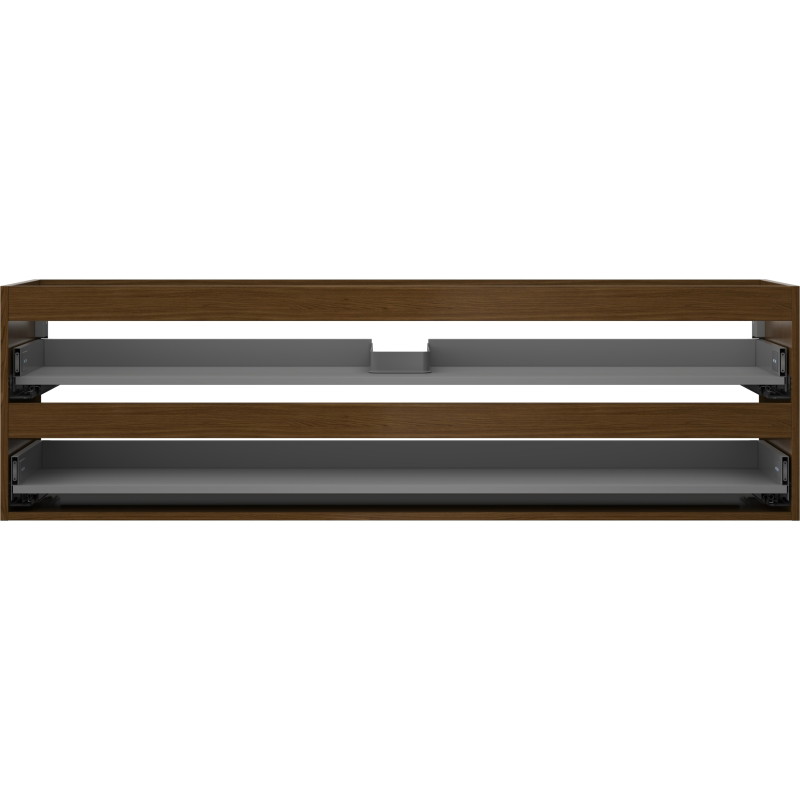 Mexen Box-A korpus ormarića ispod umivaonika 160 cm, 2 ladice, orah - 91AX0-1600-470-2-86
