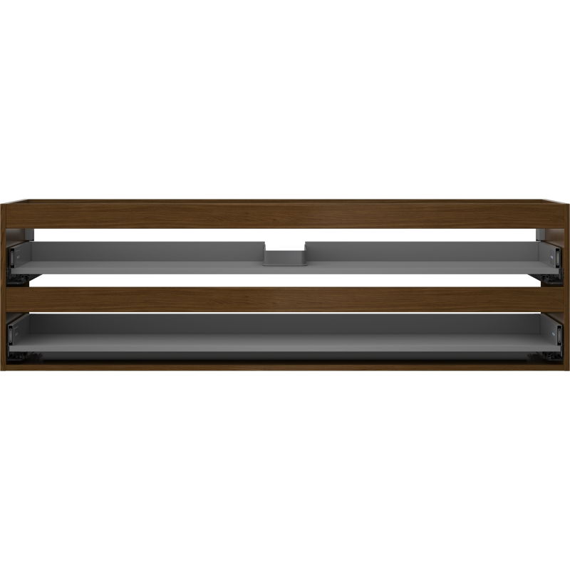 Mexen Box-A skapja karkass izlietnes panelim 160 cm, 2 atvilktnes, rieksts - 91AX0-1600-470-2-86