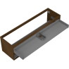 Mexen Box-A korpus ormarića ispod umivaonika 160 cm, 2 ladice, orah - 91AX0-1600-470-2-86