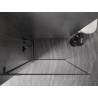 Mexen Kioto-XF L dušisein Walk-in raamiga 80 x 202 cm, läbipaistev 10 mm, gun metal - 800-080-174-95-00-XF