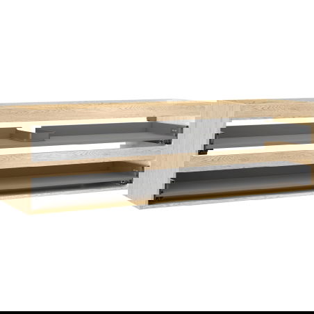 Mexen Box-A Unterschrankgehäuse 160 cm, 2 Schubladen, Eiche - 91AX0-1600-470-2-81