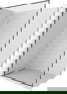 Mexen Kioto-F L Duschwand Walk-in mat Kader 90 x 202 cm, transparent 8 mm, gebierlt Kanéngro - 800-090-174-66-00