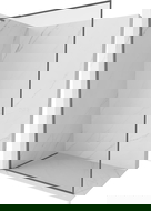 Mexen Kioto-F L Cloison de douche Walk-in avec cadre 80 x 202 cm, transparent 8 mm, métal gun - 800-080-174-95-00