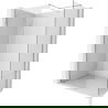 Mexen Kioto-X Duschwand Walk-in 120 x 70 cm, transparent 10 mm, Chrom - 800-120-202-01-00-070-X
