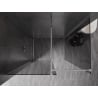 Mexen Kioto-X paroi de douche Walk-in 120 x 70 cm, transparent 10 mm, chrome - 800-120-202-01-00-070-X