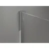 Mexen Kioto-X Walk-in Shower Wall 130 x 70 cm, transparent 10 mm, chrome - 800-130-202-01-00-070-X