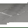 Mexen Kioto-X Duschwand Walk-in 150 x 100 cm, transparent 10 mm, Chrom - 800-150-202-01-00-100-X