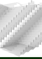 Mexen Kioto-X pared de ducha Walk-in 100 x 100 cm, transparente 10 mm, blanca - 800-100-202-20-00-100-X