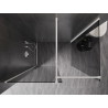 Mexen Kioto-X dušisein Walk-in 160 x 110 cm, läbipaistev 10 mm, valge - 800-160-202-20-00-110-X