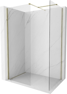 Mexen Kioto-X dušisein Walk-in 150 x 70 cm, läbipaistev 10 mm, kuldne - 800-150-202-50-00-070-X