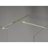 Mexen Kioto-X ścianka prysznicowa Walk-in 110 x 80 cm, transparent 10 mm, złota - 800-110-202-50-00-080-X