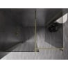 Mexen Kioto-X paroi de douche Walk-in 140 x 100 cm, transparent 10 mm, doré - 800-140-202-50-00-100-X