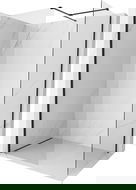 Mexen Kioto-X douchescherm Walk-in 120 x 120 cm, transparant 10 mm, zwart - 800-120-202-70-00-120-X