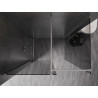 Mexen Kioto-X dušisein Walk-in 130 x 100 cm, läbipaistev 10 mm, harjatud nikkel - 800-130-202-97-00-100-X