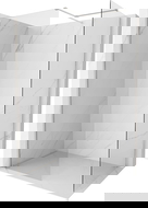 Mexen Kioto-X Walk-In Duschwand 160 x 100 cm, transparent 10 mm, gebürsteter Nickel - 800-160-202-97-00-100-X