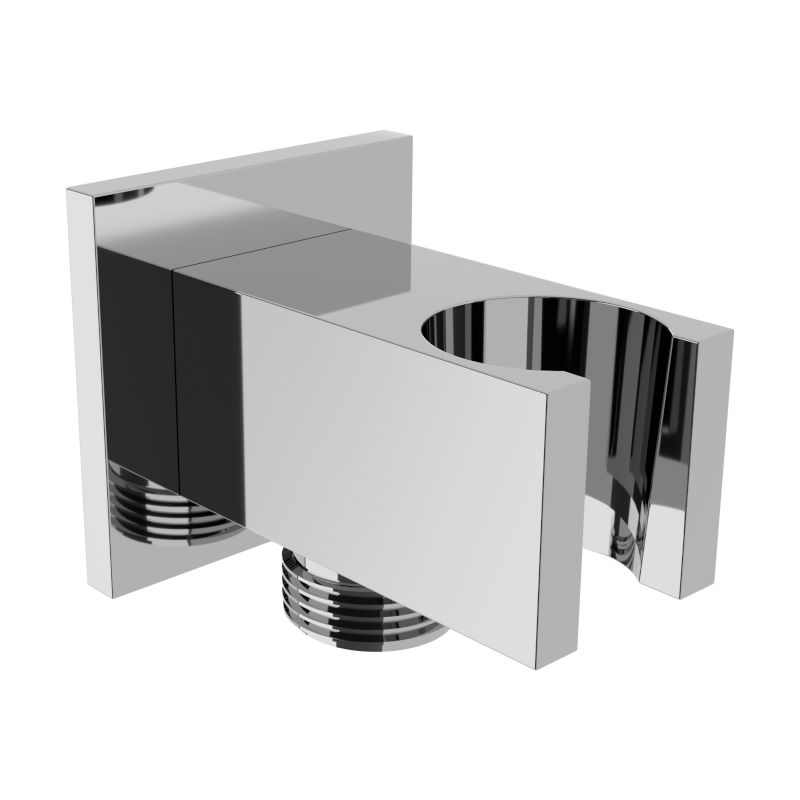 Mexen Cube kotni priključek, krom - 79300-00