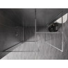 Mexen Kioto-XF Tuš pregrada Walk-in s okvirom 130 x 110 cm, prozirno 10 mm, krom - 800-130-202-04-00-110-XF