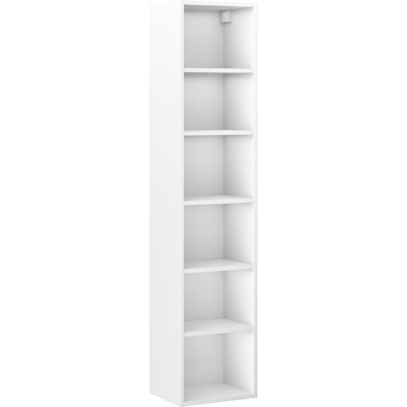 Mexen Box-A kylpyhuoneen pylväsrungon 35 cm, valkoinen matta - 91AX1-1600-300-1-01