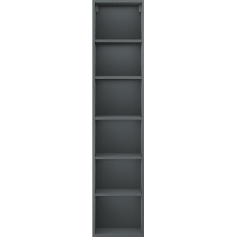 Mexen Box-A vannitoa kõrge kapi korpus 35 cm, matt grafiit - 91AX1-1600-300-1-66