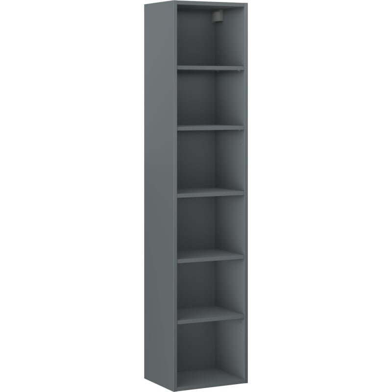 Mexen Box-A bathroom cabinet body 35 cm, matte graphite - 91AX1-1600-300-1-66