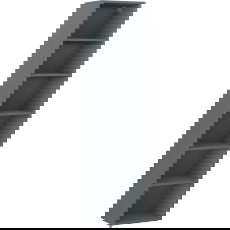 Mexen Box-A kylpyhuonetornin runko 35 cm, grafiitinharmaa matta - 91AX1-1600-300-1-66