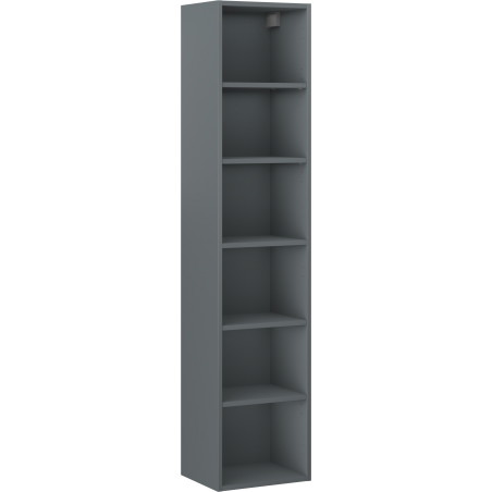 Mexen Box-A vannitoa kõrge kapi korpus 35 cm, matt grafiit - 91AX1-1600-300-1-66