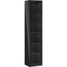 Mexen Box-A korpus słupka łazienkowego 35 cm, czarny połysk - 91AX1-1600-300-1-70