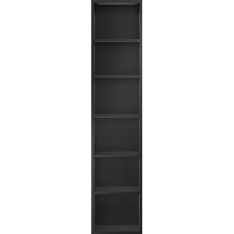 Mexen Box-A korpus słupka łazienkowego 35 cm, czarny mat - 91AX1-1600-300-1-71